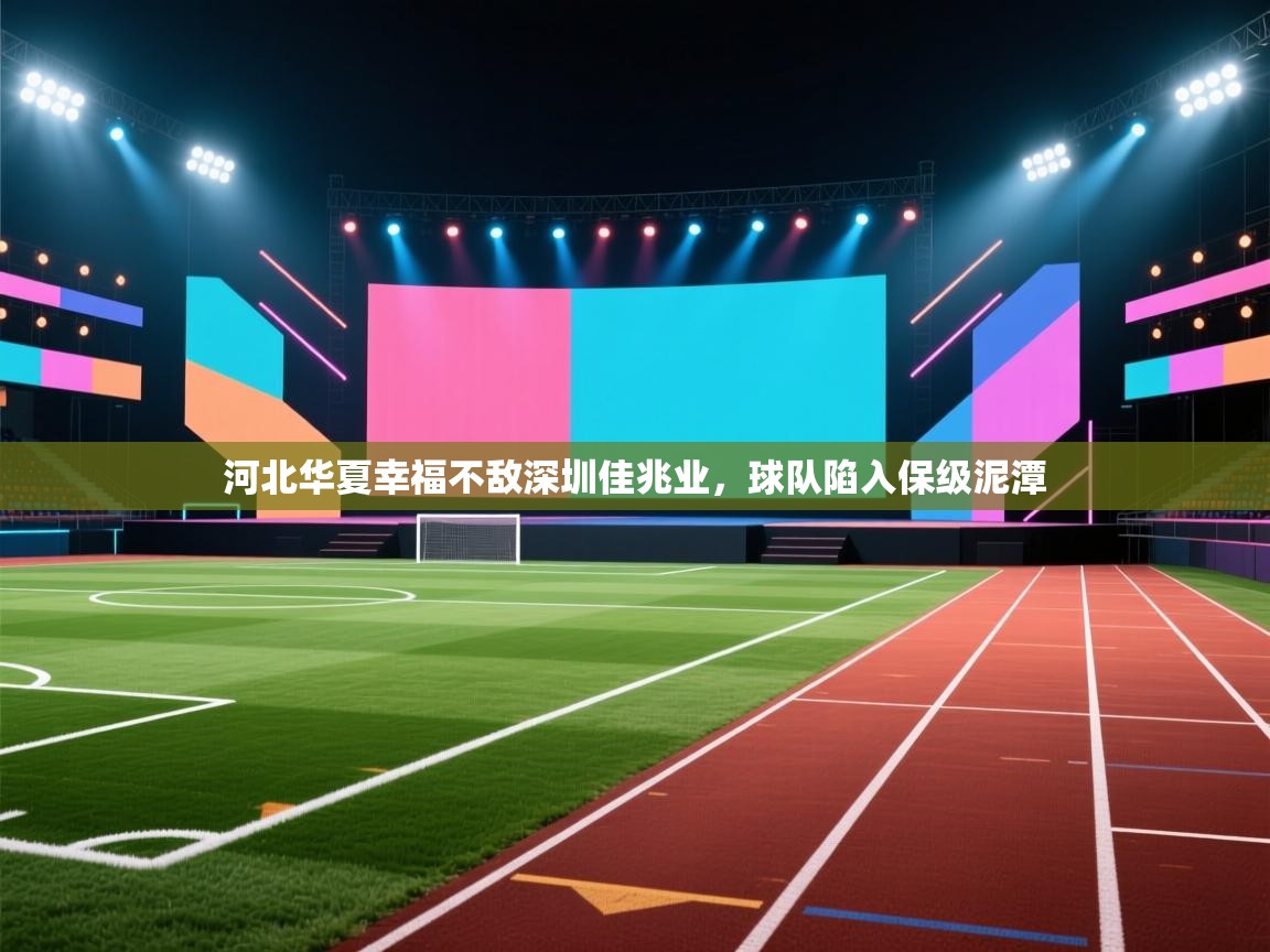 河北华夏幸福不敌深圳佳兆业，球队陷入保级泥潭  第1张